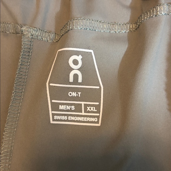 ON Men's Gray Athletic Shorts XXL - Picture 4 of 6